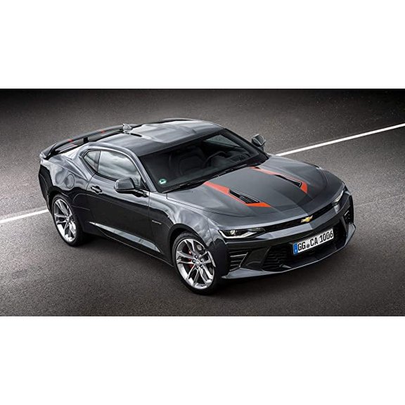 Iconic Arts Muscle Car Laminated Poster 24x36- Chevrolet Camaro 50th Anniversary Edition