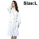 thumbnail image 1 of Camisón Albornoz Suave Absorbente Ligero Largo Kimono Waffle Hotel/Spa Albornoz de algodón Zhivalor 222403-2, 1 of 8