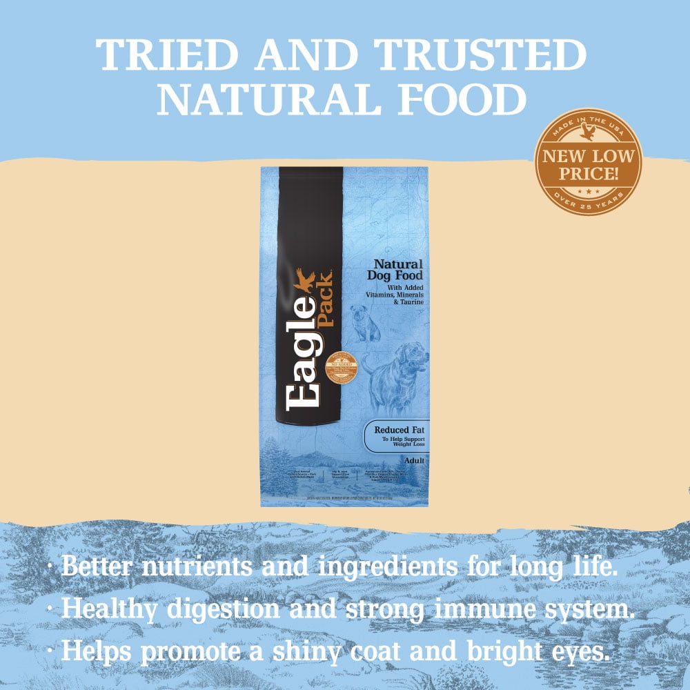 Eagle pack reduced hotsell fat dog food