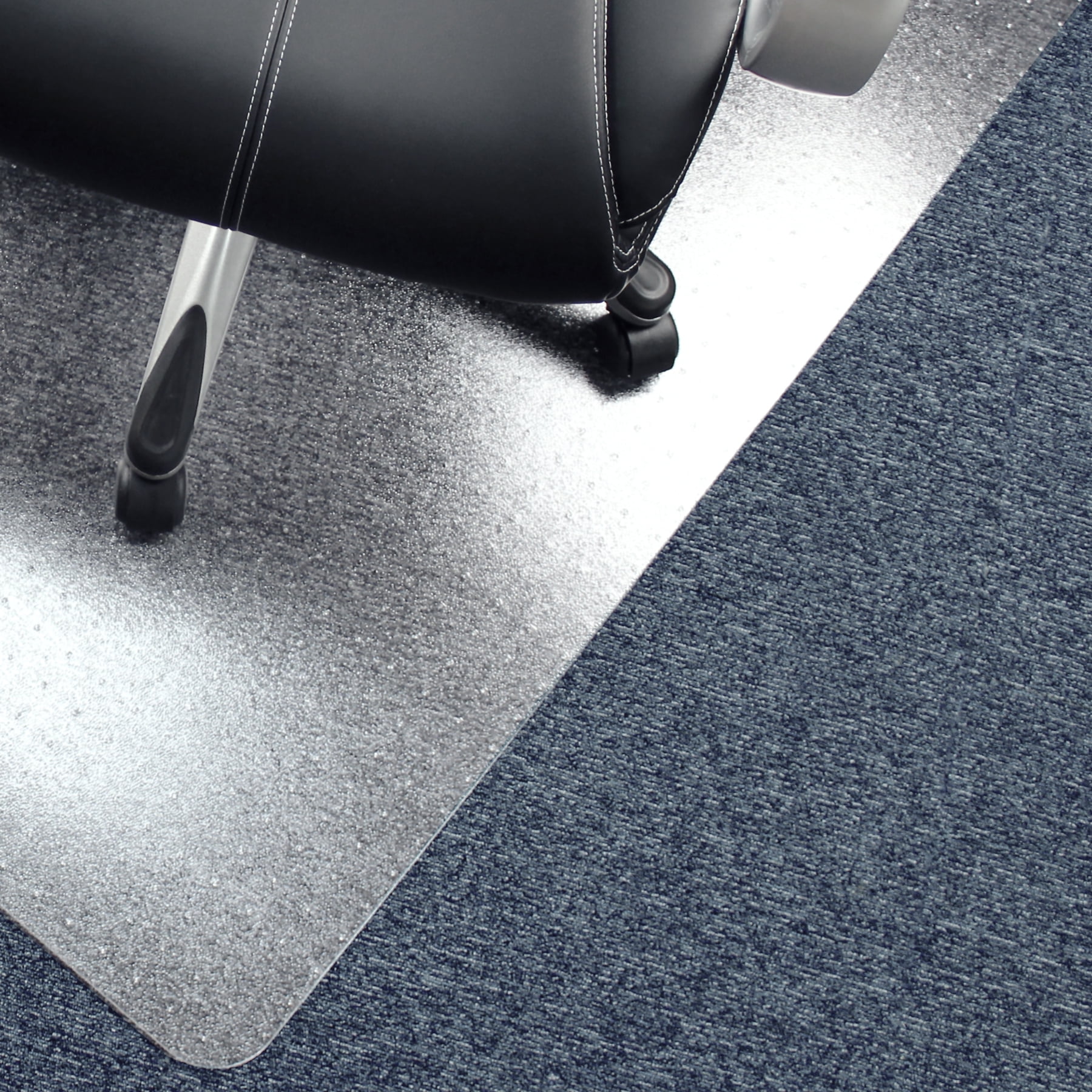 Advantagemat® Vinyl Rectangular Chair Mat for Carpets up to 1/4" - 48" x 118"