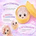 thumbnail image 2 of Juguete Squishy Seruvini Dumpling Misterioso con Brillo y Set de Vaporera, 2 of 8