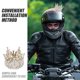 thumbnail image 4 of GOOHOCHY Adorables decoraciones para motocicletas, bicicletas y esquís, repuesto de bocina, accesorio para motocicleta., 4 of 7