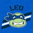 thumbnail image 2 of Men's Teenage Mutant Ninja Turtles Leonardo Face Portrait  Graphic Tee Royal Blue Heather Large, 2 of 5