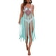 thumbnail image 3 of VISgogo - Bikini para mujer, sin mangas, para playa, con borlas caladas, vestido de verano VISgogo  moda, 3 of 7
