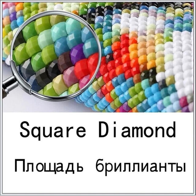 Foto personalizada pintura de diamantes punto de cruz cuadro cuadrado completo de diamantes de imitación DIY mosaico de diamantes bordado de diamantes venta