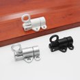 thumbnail image 4 of Goodhd Aluminum Alloy Automatic Spring Latch Solid Aluminum Door And Casement Latch, 4 of 5