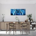 thumbnail image 2 of Hieng Gaming Wall Art for Home for Boys Teen Video Game Wall Painting for Kids Gamer Canvas Posters Picture Wall Art for Gamepad Home Decorations Blue Black Grey,12x16 Inch 3 Piece, 2 of 6