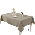 thumbnail image 2 of Tablecloth Cotton Solid Yarn Dyed Kitchen Outdoor Picnic Fashion Rectangle Coffee Tablecloth, 2 of 2