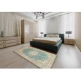 thumbnail image 5 of Ahgly Company Machine Washable Indoor Rectangle Traditional Brown Area Rugs, 2' x 5', 5 of 7