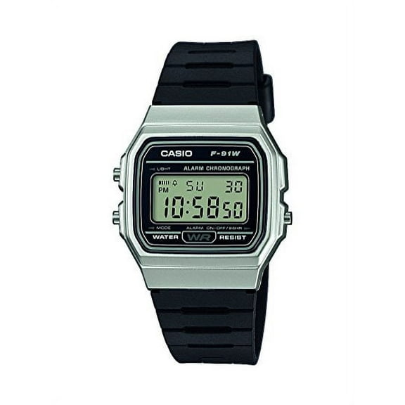 F-91WM-7A unisex quartz wristwatch