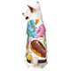 thumbnail image 1 of Fotbe Color Donut Sudadera con Estampado para Perros Pequeños – Suéter con Capucha para Mascotas, Tela Suave de Forro Polar con Bolsillo-Large, 1 of 7
