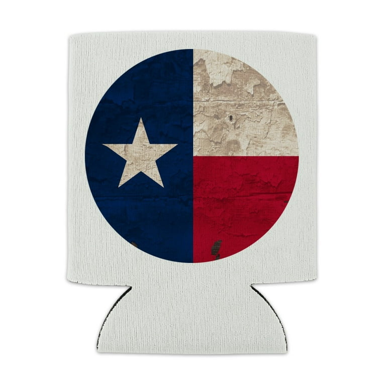 Insulated Can Holder with the Texas Map
