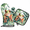 Multicolor 3, variant on CURLYOOT Giraffe Elephant Cute Animal Oven Mitts and Pot Holders Sets of 2, Non-Slip Washable Hot Pads and Oven Gloves for Kitchen Cooking Baking