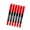 Red, variant on Double Ended Antistatic Permanent Marker Pens 6 Pack for PCB Labeling, Fine Tip Set for Cleanroom and Lab Work