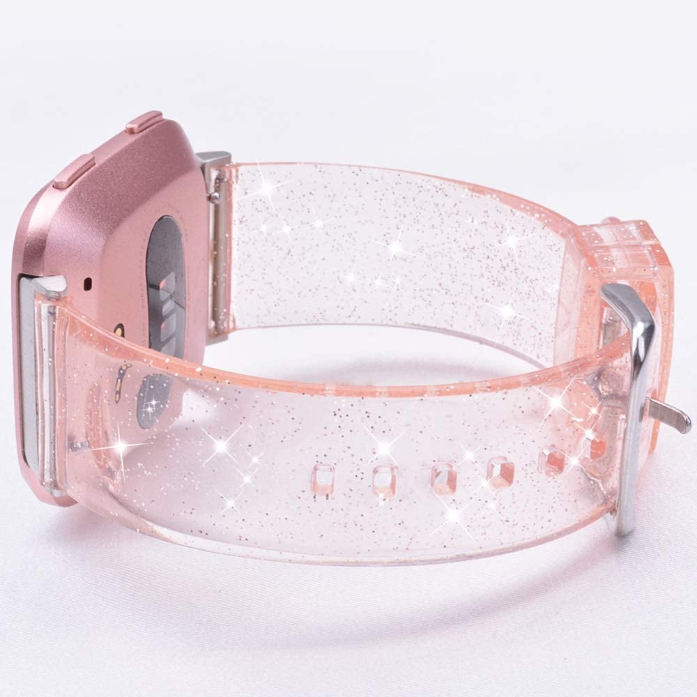 Glitter Armband für Fitbit Versa/Versa 2 Ersatz-Glitterband 
