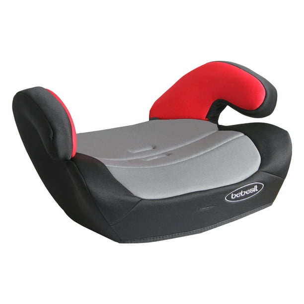 Autoasiento Alzador para Bebe, Silla para Auto Bebesit Booster Confort Rojo