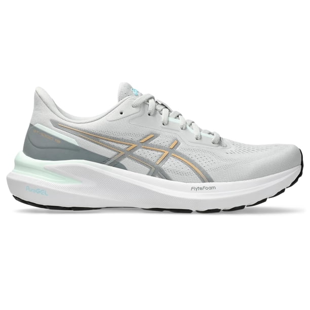 Zapatillas de running ASICS GT-1000 13 D para mujer - Concrete/Champagne