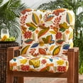 thumbnail image 3 of Greendale Home Fashions Esprit Floral 38 x 21 in. Outdoor Reversible Tufted Chair Cushion, 3 of 8