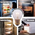 thumbnail image 2 of Bombilla para horno SouLight 40 W E26/E27 110 V luz blanca cálida, 2 of 9