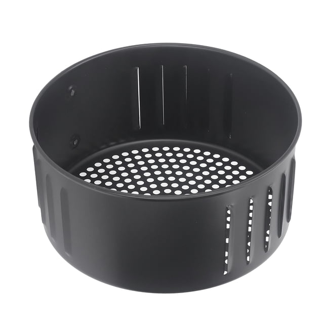 Cesta De Freidora, Cesta Escurridora De Freidora Con Múltiples Agujeros Negra Para Hornear