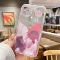thumbnail image 3 of Cloud Cute Case Compatible for iPhone 11 Case with Camera Protective Soft TPU Shockproof Full Moon Phone Case for iPhone 11 6.1 inch Women Girls Pink, 3 of 7