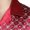 Red Background, variant on Men’s Satin Pajamas Set of Upper Shirt and Long Pants made of Artificial Silk in Elegant Patterns,5 Colors(Blue_Background,S)