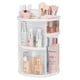thumbnail image 1 of Organizador de maquillaje HBlife 360, giratorio, ajustable, blanco, 1 of 8
