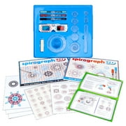 spirograph 3D الأصلي من playmonster. التصاميم التي يبدو أنها تقفز من الصفحة باستخدام spirograph 3d!