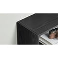 thumbnail image 5 of Bookshelf, 31.5'' Wide, 3-Tier Open Bookcase with Adjustable Storage Shelves, Ebony Black, 5 of 8