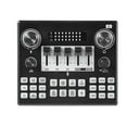 Vivitar Audio Mixer, Multiple Sound Pads & Effects for Vlogging, Black