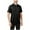 Black, variant on lmcalzta Plus Size Mens Golf Shirts Short Sleeve Button Shirts Breathable Soft Stretch Casual Performance Tees(S-5XL)