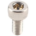 thumbnail image 1 of 304 Stainless Steel Hex Socket Head Screws Bolts, M3-304 Stainless Steel Fully Machine Thread,  Widely in Home Appliance, Machinery Countersunk Bolts, Button Head Socket, 1 of 7