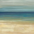 thumbnail image 2 of Coulter, Cynthia 15x15 White Modern Wood Framed Museum Art Print Titled - Navy Blue Horizons I, 2 of 4