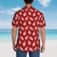 thumbnail image 6 of Daiia Gnomes Holding Hearts Hawaiian Shirt for Men Gentle Cotton Regular Short Sleeve Casual-XX-Large, 6 of 9