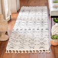 thumbnail image 1 of Safavieh Berber Fringe Lesleigh Aztec Shag Area Rug, 1 of 6
