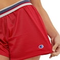thumbnail image 4 of Champion Mesh Shorts (7791) Sideline Red, M, 4 of 5