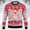 thumbnail image 1 of Vestido navideño para hombre y mujer, ropa gráfica, Top de manga larga de gran tamaño, Jersey Universal a la moda, novedad de 2024, 1 of 4