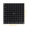 thumbnail image 2 of OULII 1Pc Printer Heated Bed Sticker Black with Surface Grinding for Repeated Use, 2 of 5