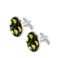 thumbnail image 2 of Pear Stylish Shirt Cufflinks Set Made of Stainless Steel for Formal Attire, Weddings, and Events, 2 of 6
