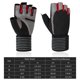 thumbnail image 2 of TFixol Guantes deportivos con protección completa para la muñeca, guantes deportivos de medio dedo, transpirables, 2 of 7