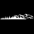 thumbnail image 2 of Anself 1 Pcs Universal Vinyl Trees Mountain Forest Graphic Stickers Car Emblem Graphic Emblem Sticker Body Window Decals for RV, Caravan, Car, Truck, 2 of 7