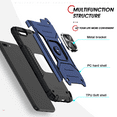 thumbnail image 6 of LeYi for iPhone 8 Plus Case, iPhone 7 Plus Case with 2 x Glass Screen Protector, , Blue, 6 of 7