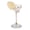 White, variant on LAZIOEGR Green Conch Shell Wine Glass Unique Creative Cocktail Goblet for Wedding Party (17 cm / 6.7 inches) [cite: 25, 26]