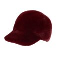 thumbnail image 2 of Joernso Plush Fuzzy Faux Fur Baseball Cap for Men Women, Fluffy Winter Warm Baseball Cap, Adjustable Unisex Curved Brim Hat for Cold Weather, 2 of 8