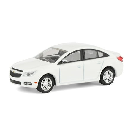 Greenlight 1/64 2013 Chevy Cruze, White, Rick's Auto Sales, LP Diecast Exclusive 51622