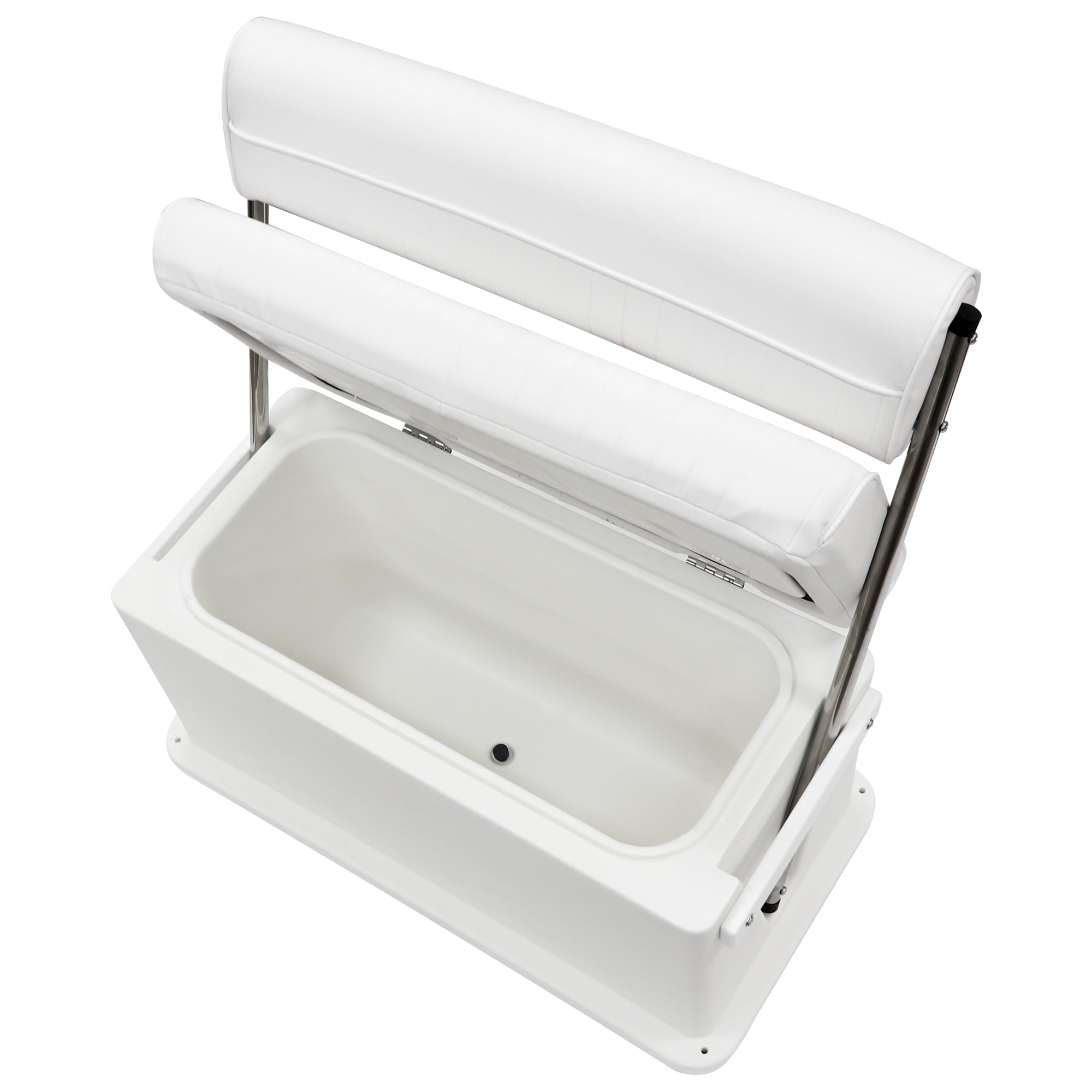 Wise 8WD437SS-784 Offshore Boat Swingback Cooler/Storage Seat