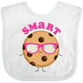 thumbnail image 3 of Inktastic Smart Cookie Girls Baby Bib, 3 of 4