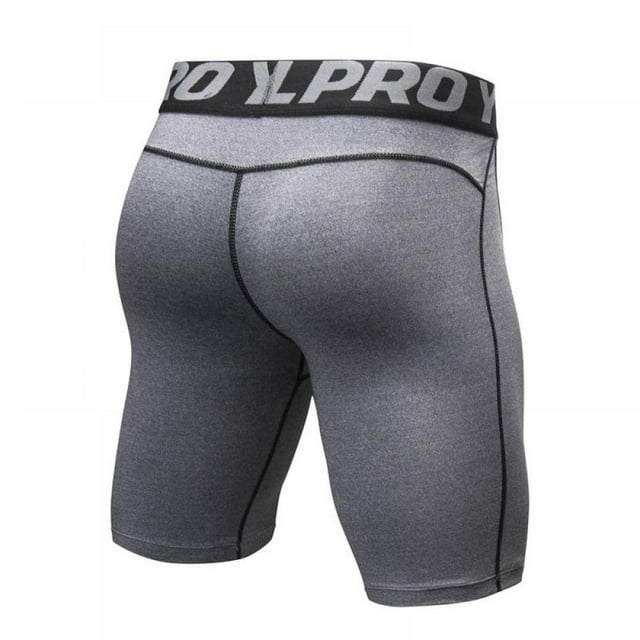 Men‘s Athletic Compression Shorts Sports Performance Active Cool Dry Running Tights Quick Dry Shorts Tight Breathable Pants for Sports