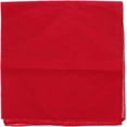 thumbnail image 2 of Motique Accessories Solid Color Bandana - Set of 4 (Red White), 2 of 5