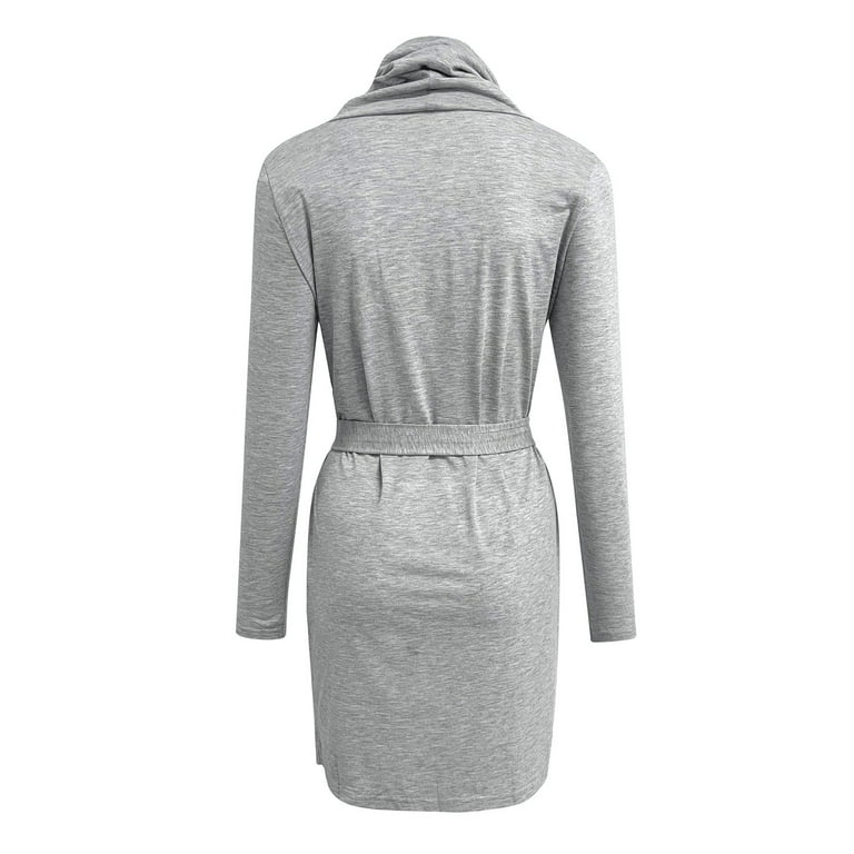 Ladies grey dress top